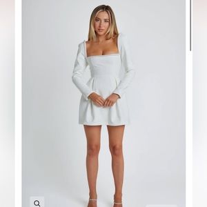 Odd Muse White Pearl Dress